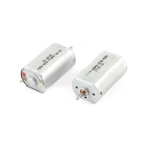 2 Pcs Helicopter Toy 30000RPM Rotary Speed Vibration DC Geared Motor 4.2V FK-180PH-3536