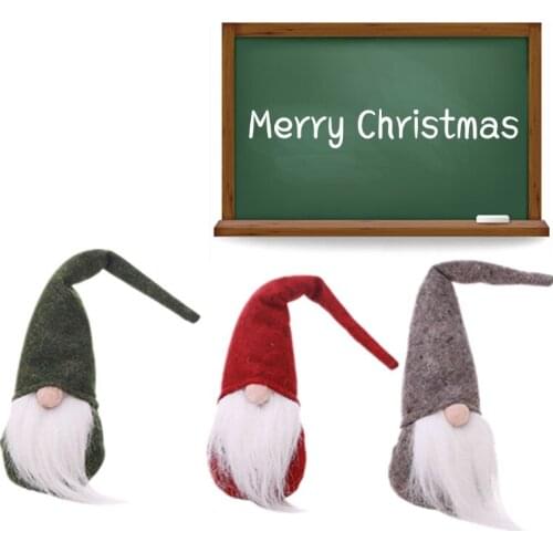 New desktop Plush sitting Doll beard Toy Rag Figure Toy Collectible Kid children gift for Home Table Ornaments decor 40%Off