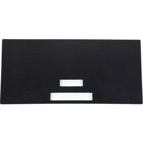 Gear Shift Box Panel Trim Cover Interior Accessories for Ford F150 2015 2016 2017 2018 2019 2020 Carbon Fiber