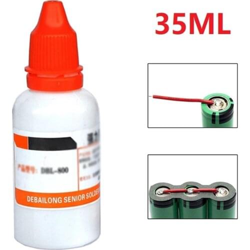 Soldering Paste 35ml Stainless Steel Liquid Flux Soldering Paste Flux Liquid Water Durable Welding Tool