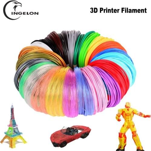 Pla plastic for 3d pens 50m/100m/200m ABS Material Printing 1.75 pla filament Multi Colors wire for 3D pens Printer Dropship