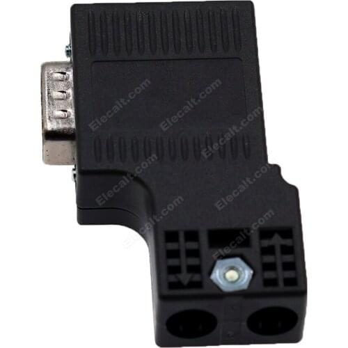 Compatible Profibus connector 6ES7 972-0BA52-0XA0, 6es7972-0ba52-0xa0 with 90 degree Profibus Bus Connector Adapter for SIMATIC