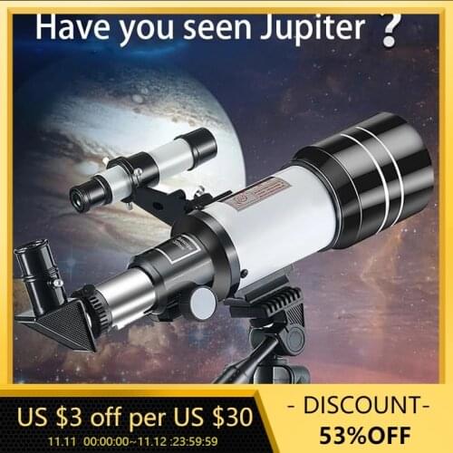 HD Professional Astronomical Telescope High Quality Powerful Monocular 150X Zoom Night Vision for Kids Deep Space Star View Moon