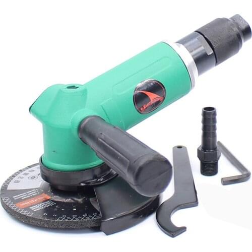 YOUSAILING Quality 5 Inches (125mm) Pneumatic Angle Grinder 110 Degree Air Grinder Machine Pneumatic Grinding Grinder Tool 125MM