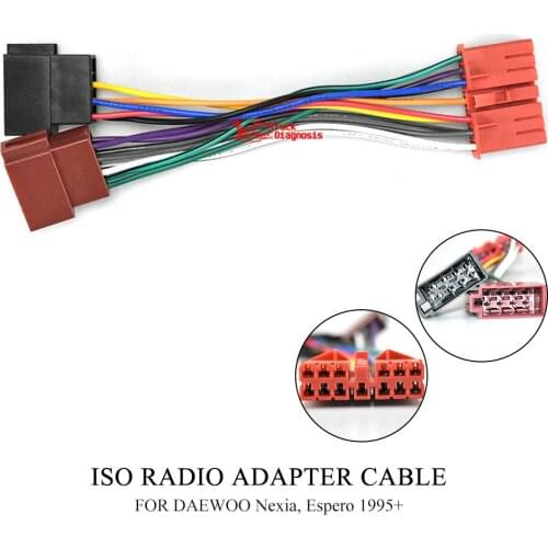 12-137 ISO standard HARNESS radio adapter for DAEWOO Nexia, Espero 1995