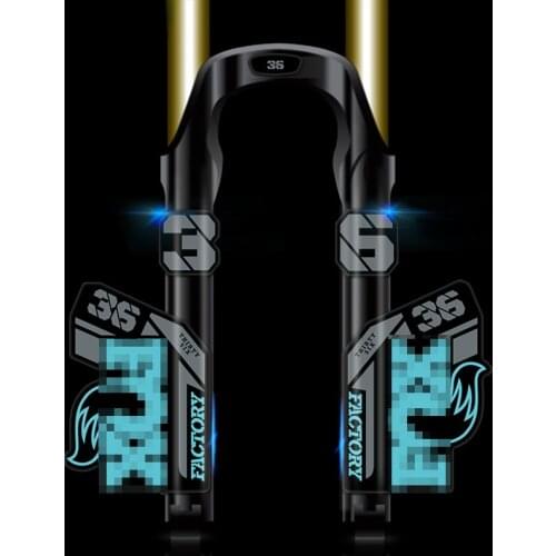 2021-fox float 36 AM mountain bike fork stickers MTB mountain fox-float 36 latest front fork decals
