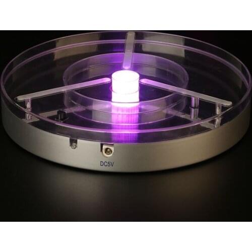 3pcs/Lot 1 High Power LED Uplighter Wedding Decor Vase Centerpiece Party Multicolor/8 Inch LED Light Base