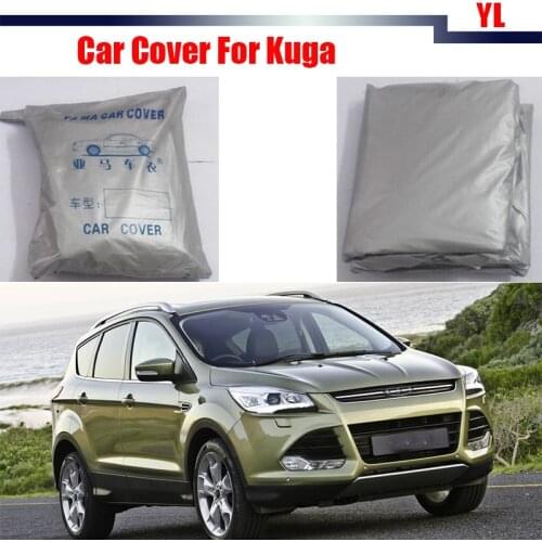 Cawanerl Car Cover Sun Shade Snow Rain Resistant Protector Cover Anti-UV For Ford Kuga Free Shipping