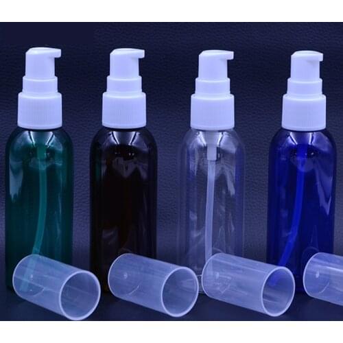 Free shipping New style 10ps High Quality, Empty, 80ml lotion refillable bottle with pump for shampo,body washing reuse bottle