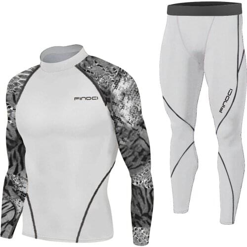 Findci Quick Dry Mens Running Sets 2 pieces/sets Compression Sports Suits Men Basketball Tights Clothes Gym Fitness Jogging Spo