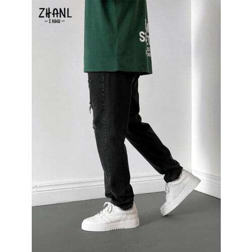 HONGYOUHANYAN Loose Jeans For Men