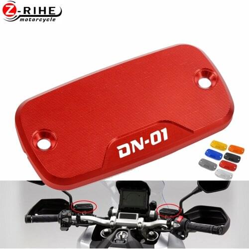 1 Piece Motorcycle Fluid Tank Cap Power Front Brake Reservoir Cover CNC For Honda DN-01 DN01 DN 01 2009 2010 2011 2012 2013-2014