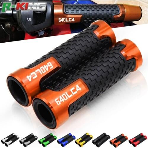 7/8" 22mm Motorcycle handle grips racing handlebar grip For 640 SUPERMOTO 640 LC4 Supermoto 1998-2007 1999 2000 2001 2002