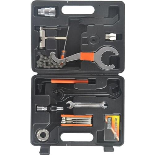 Bike Repair Multifunctional Kit Bicycle Maintenance Tool Set Wrench with Box Bicycle Accessories Replacement Parts