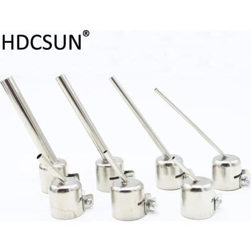 850/852 Series Hot Air Gun Nozzle Lengthen Type 45 Degree Tilt BGA Nozzle Welding Accessories For QUICK SAIKE YIHUA 850 852D