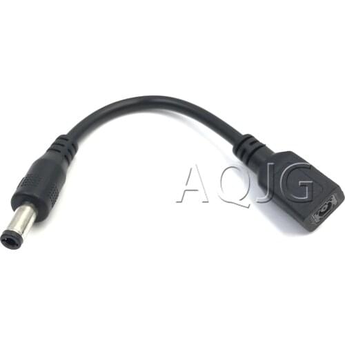 DC 4.5*3.0mm Female to 5.5*2.5mm Male DC Power Jack Plug Adapter Connector cable cord for Asus Lenovo Laptop