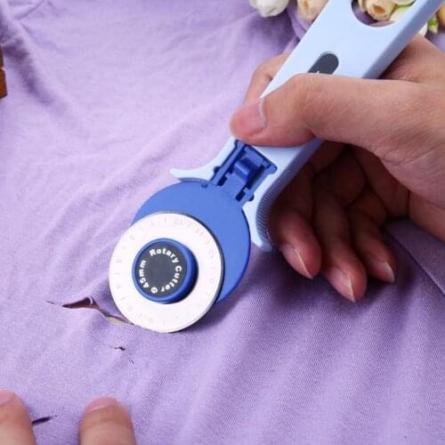 28/45mm Diameter Fabric Cutter Patchwork Roller Wheel Round Knife Cloth Knife Fabric Cutter Tool Sewing Tools Accessory