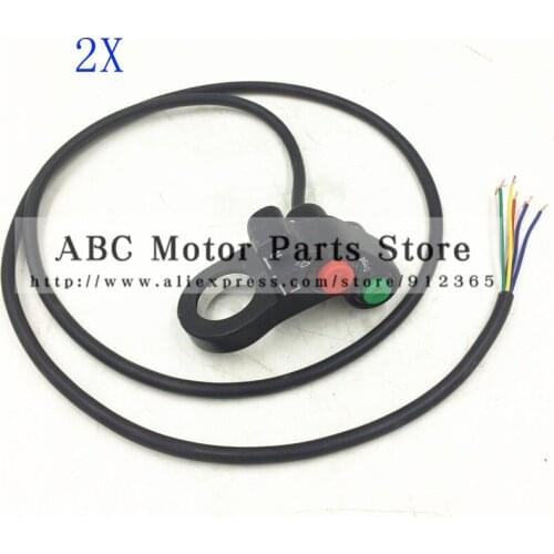 Motorcycle Horn Turn Signal Light Switch For 7/8'' Handlebar Dirt Bike Scooter ATV ON/OFF