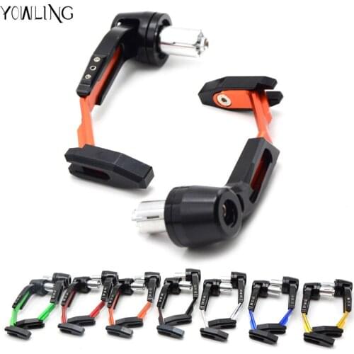 Universal 22mm CNC Handlebar Protector Brake Clutch Protect Lever Guard Proguard for125200390 YAMAHA YZF R25
