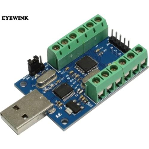 USB 10-Channel 12Bit AD Data Collection Module STM32 UART ADC Module 10- Channel Single Port Input