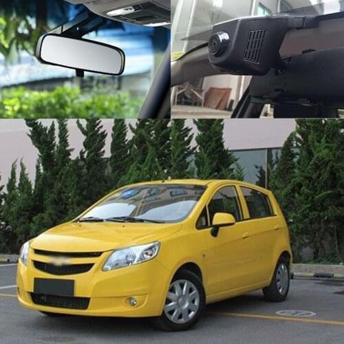 BigBigRoad For Chevy Sail Hatchback Car Wifi DVR Driving Video Recorder Fhd 1080P Hidden installation Dash Cam