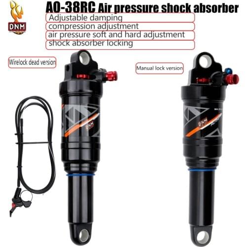 DNM AO-38RC Air Rear Shock AirMountain Adjus Bike Rear shock absorber Pressure adjustable 165mm 190mm 200mm