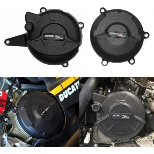 Motorcycle Engine Full Protective Cover Shell For DUCATI 959 2016-2019 Anti-crash Protector Skid Pad