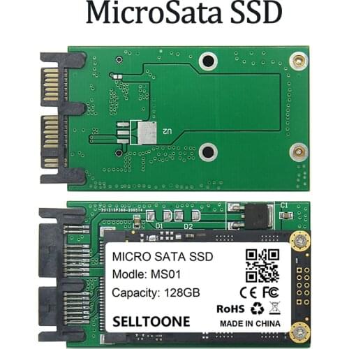 1.8inch uSATA MiroSata SSD 128G 256G 512G Replace MK1235GSL MK1633GSG MK2533GSG For IBM X300 X301 T400S T410S Sony TR1 1.8" HDD