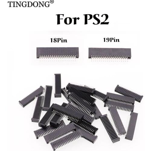 18Pin 19Pin Ribbon Circuit Board Conductive Film Slot Connect Welding Point For Sony Playstation 2 Controller For PS2
