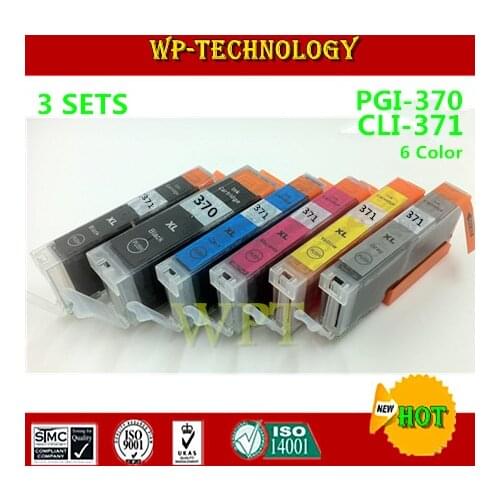 18PK Compatible Ink cartridge suit for PGI-370 CLI-371 ,suit for Canon PIXUS MG5730 MG6930 MG7730F MG7730 . with GY