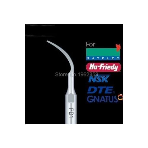 5pcs PD1 dental scaler tips teeth whitening dental equipment ultrasonic dental scaler tip PD1 for SATELEC NSK GNATUS DTE