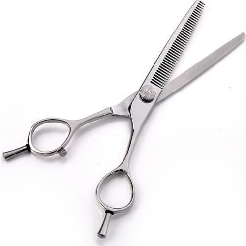 7 inch Pet Hair Thinning Scissors Professional Pet Dog Grooming Stainless Steel Shears Scissors Pet Hairdresser Styling Scissor