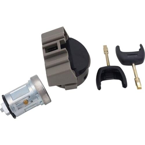BRAND NEW FOR FORD TRANSIT MK7 S C B-MAX Fiesta Fusion Focus Mondeo Galaxy IGNITION SWITCH & BARREL SET WITH 2 KEYS 2006 ON