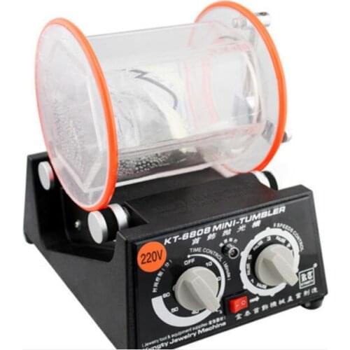 CE Certification Free Shipping Capacity 3 kg Drum polishing machine Jewelry rotary tumbler tumbling machine Mini-Tumbler
