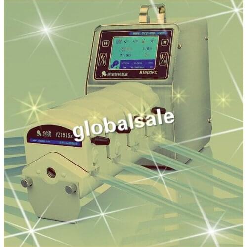 FREE SHIPPING BT600FC/4*YZ1515x multi channels liquid filling peristaltic pump