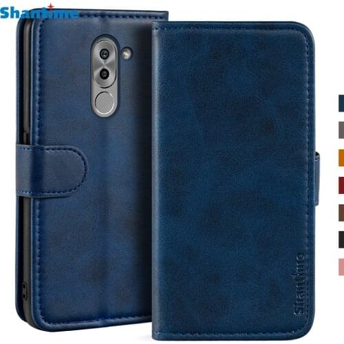 Case For Huawei Honor 6X Case Magnetic Wallet Leather Cover For Huawei Honor GR5 2017 Stand Coque Phone Cases
