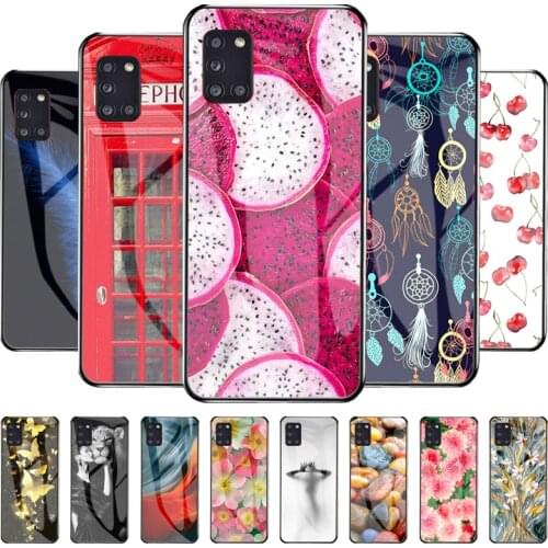 Shockproof Case For Samsung Galaxy A21S Case Tempered Glass Hard Funda For Samsung A12 A31 A10S A20S A20E A20 A30 Phone Covers