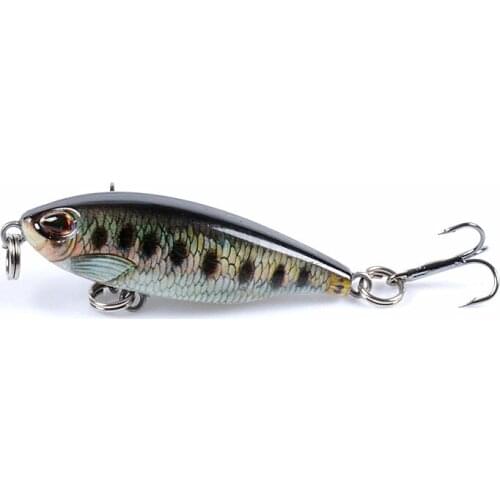 1pcs 3.4g Wobblers Minnow Lure Long Casting New Quality Fishing Lures Artificial Bait with Treble Fish Hooks Tackle Crankbait