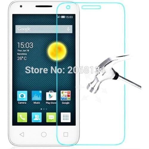 For Alcatel One Touch Pixi 3 4.5 Tempered Glass Original 9H Protective Film Front Saver Screen Protector For 5019D OT5019