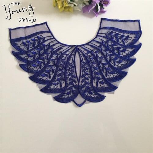 New arrive Neckline lace Fabric Embroidery Tulle Lace Collar Sewing DIY Supplies trim Wedding dress Accessories Scrapbooking