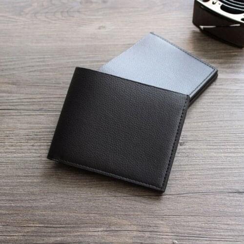 2019 Fashion Men Wallets Small Wallet Men Money Purse Coin Bag Zipper Short Male Wallet Card Holder Slim Purse Money Wallet