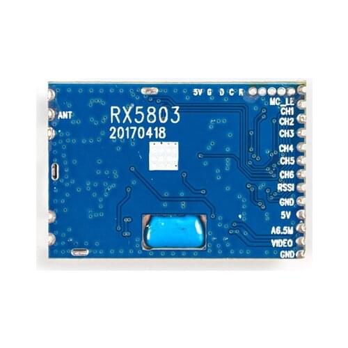 Skyzone RX5803 5.8G 48CH Raceband A/V Receiver Module for FPV Racer Racing Drone Transmissions