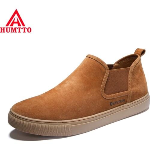 Genuine Leather Men Casual Shoes Light Luxury Brand 2020 New Mens Loafers Classic Fashion Breathable man Shoes Plus Size 45-52