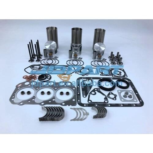 New 3TN72 Overhaul Kit Piston Rings Bearing Set Full Gasket Kit Engine Valve For Yanmar