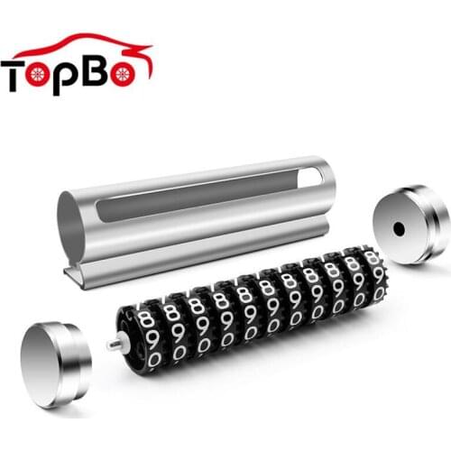 Rotate Temporary Parking Card Phone Number Card Park Stop Plate Auto Accessories Car Styling