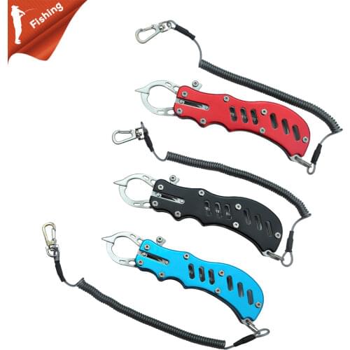 Stainless Steel Fishing Pliers Fish Lip Gripper Grabber Controller Hook Remove Lure Fishing Tackle Too