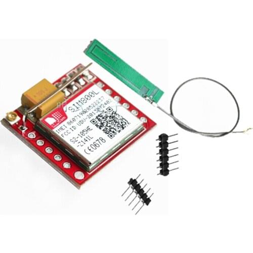 Smallest SIM800L GPRS GSM Module MicroSIM Card Core BOard Quad-band TTL Serial Port with the antenna