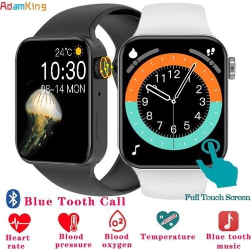 IWO T100 Plus Smart Watch Series 7 Heart Rate Monitor 2021 Smartwatch Men Women Fitness Tracker Bracelet For Android IOS Iphone