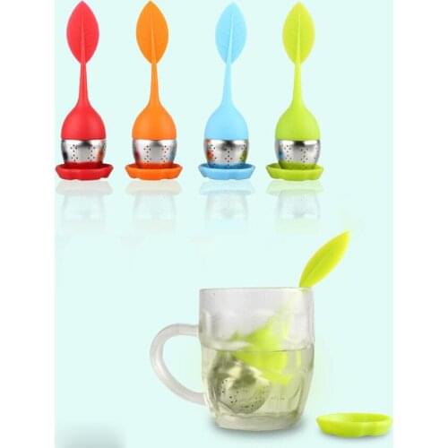 1PC Tea tool Interesting Kitchen Tools Cute Mr Teapot Tea Infuser/Tea Strainer/Coffee & Tea Sets/silicone LB 025