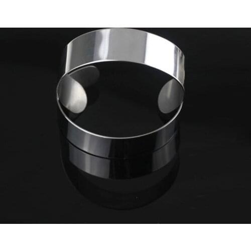 10Pcs Flat Blank Bending Stamping Customizing Bracelet Blanks Jewelry Making X4YA